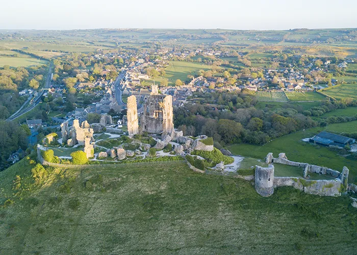 Corfe Castle village