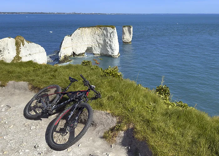 Bike Ride at Old Harry Rocks