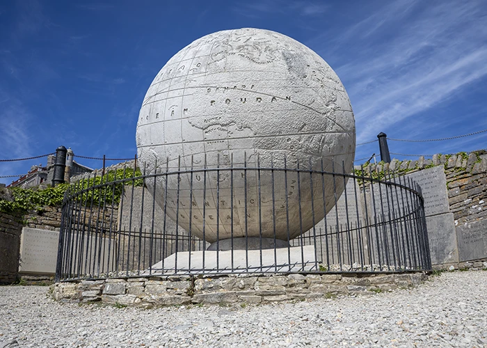 The Stone Globe at Durlston Castle