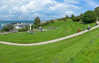 Prince Albert Gardens near Swanage Pier