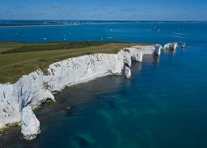 Old Harry Rocks and Ballard Down