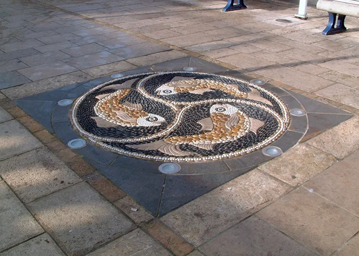 Purbeck Stone pavements