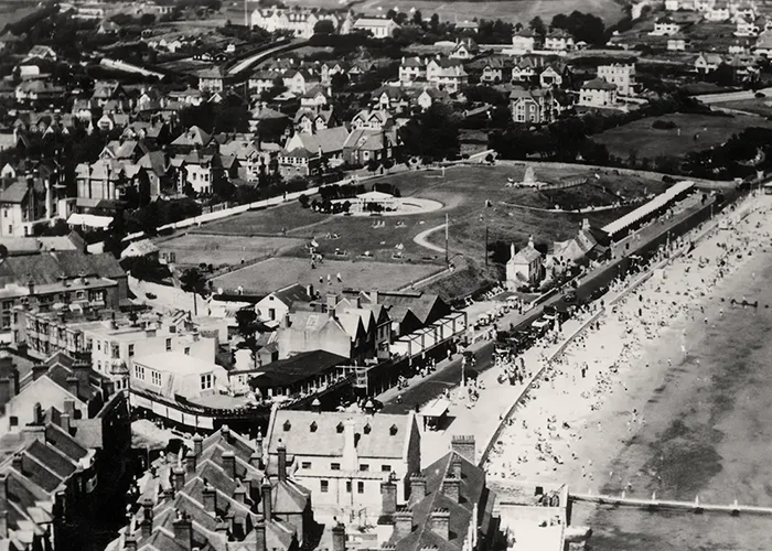 The view in the 1950s