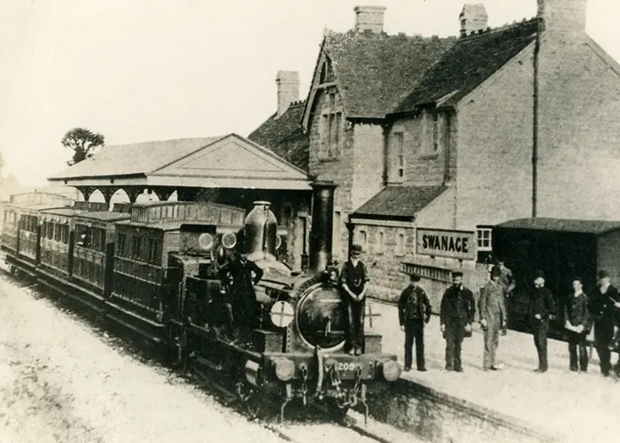 Swanage Railway Opening day