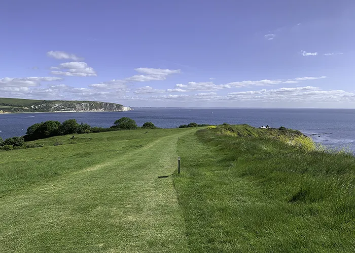 On the 630-mile South West Coast Path, with Durlston under 30 minutes' walk to the south