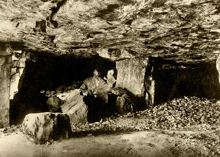 Inside the quarry