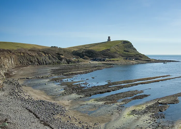 Walking to Kimmeridge from Swanage