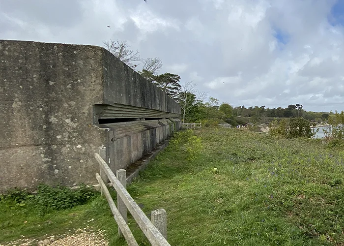King George VI, Churchill & Eisenhower watched the D-Day rehearsals from Fort Henry