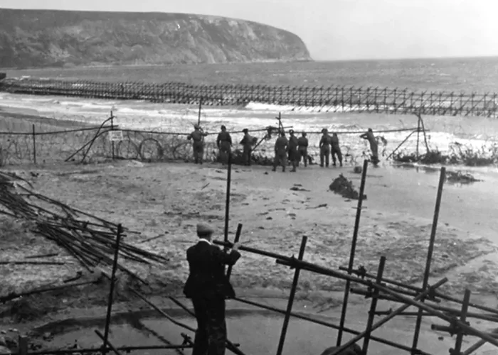 Dragon's teeth, pillboxes & 5,000 mines on Purbeck's beaches
