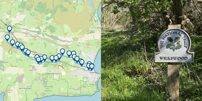 Corfe to Swanage Walk