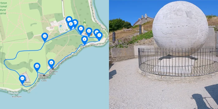 Map for Durston Country Park Short Walk