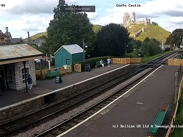Corfe Castle Webcam